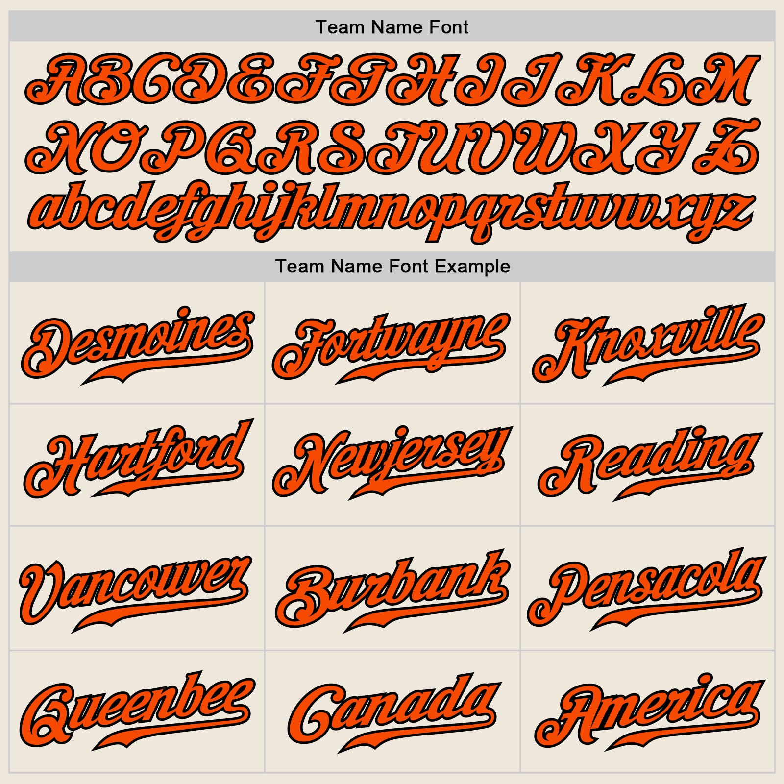 Custom Cream Black Pinstripe Orange-Black Authentic Baseball Jersey - Image 6