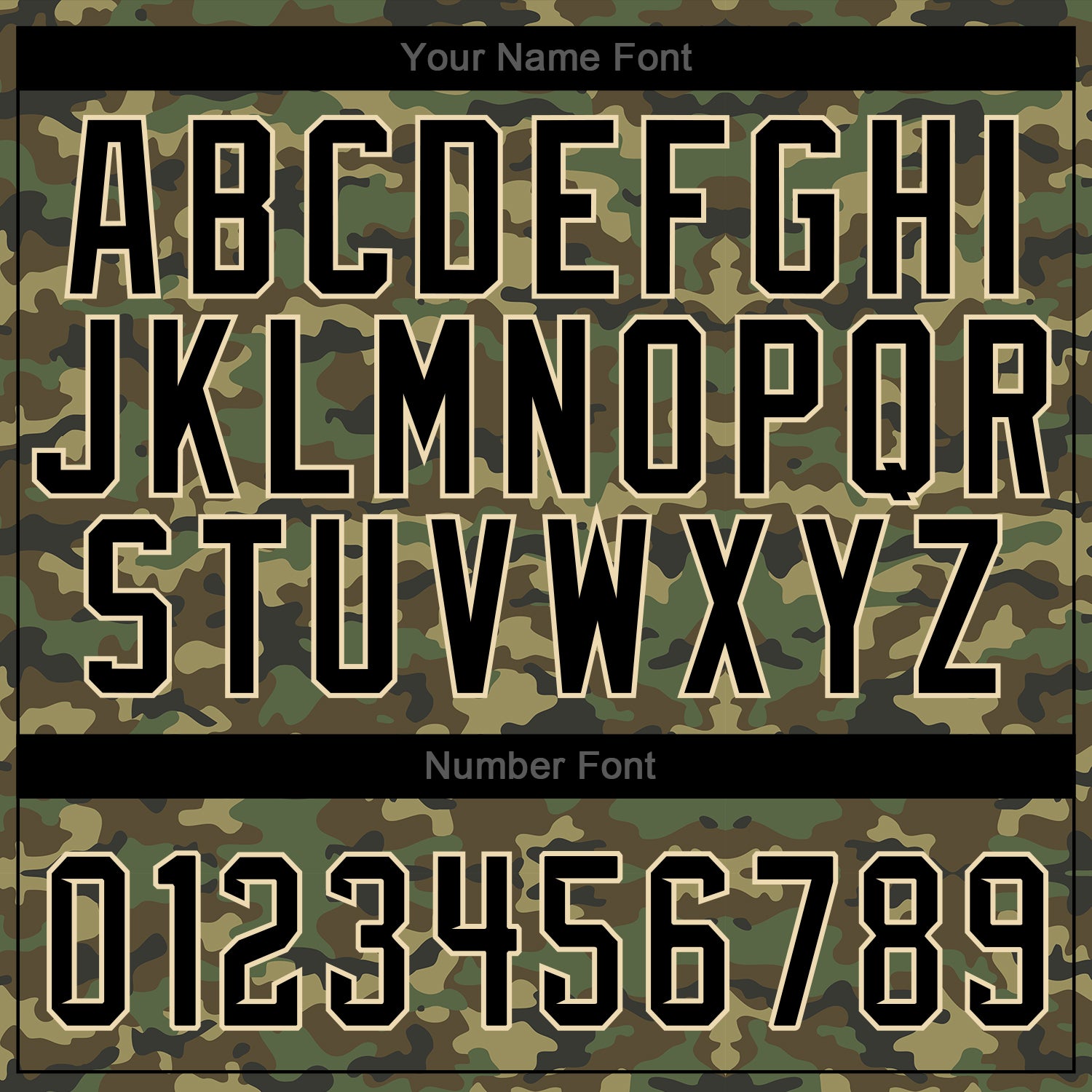 Custom Camo Black-City Cream Authentic Salute To Service Baseball Jersey - Image 6