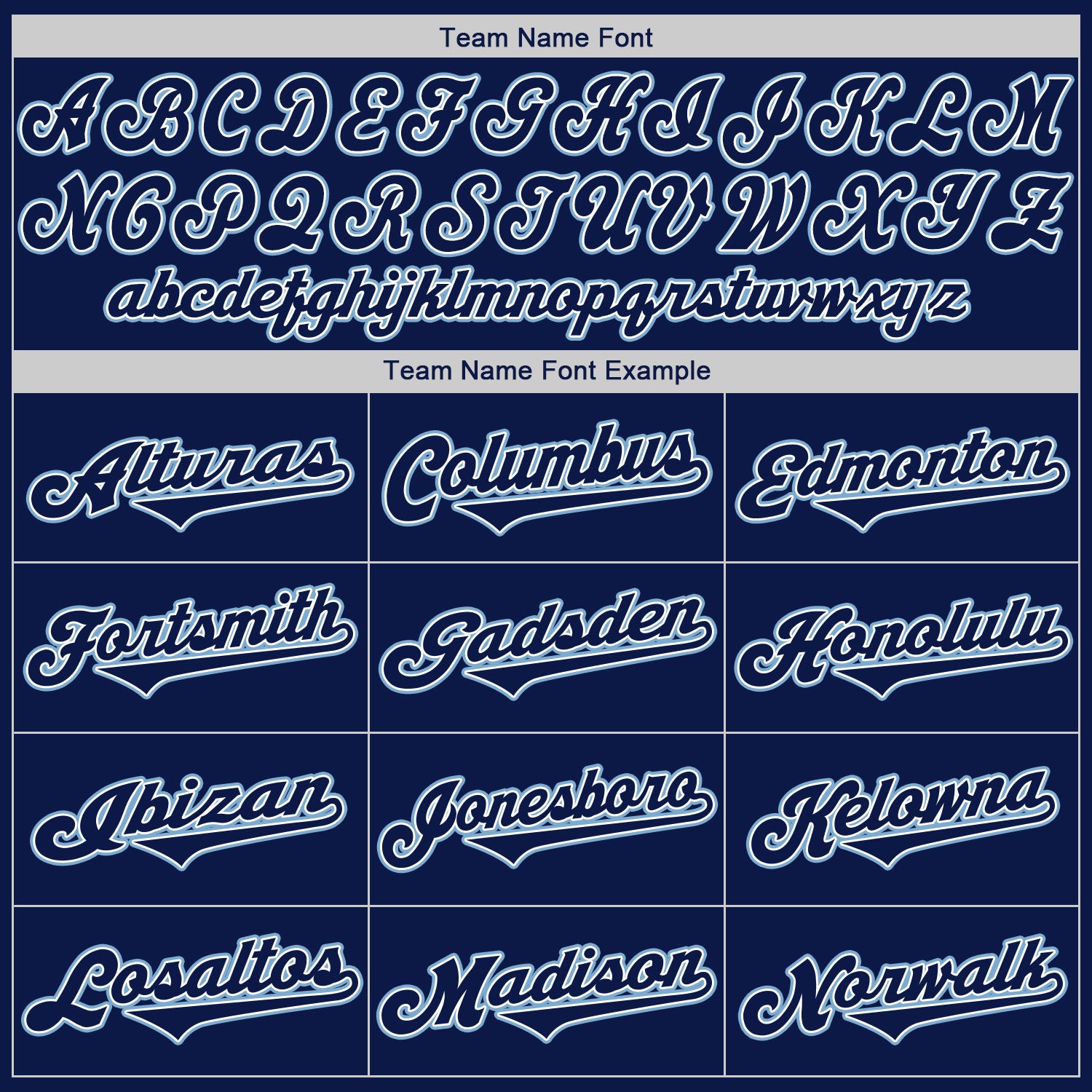 Custom Navy Navy-Powder Blue Authentic Baseball Jersey - Image 5